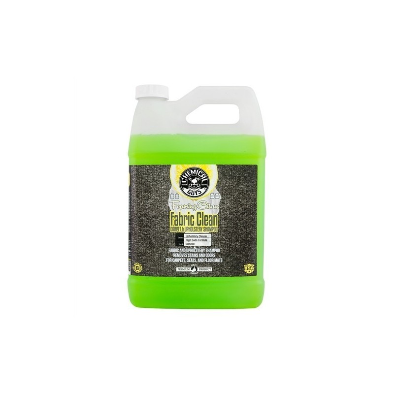 Upholstery and Carpet Cleaner: Chemical Guys Foaming Citrus Fabric Cleaner